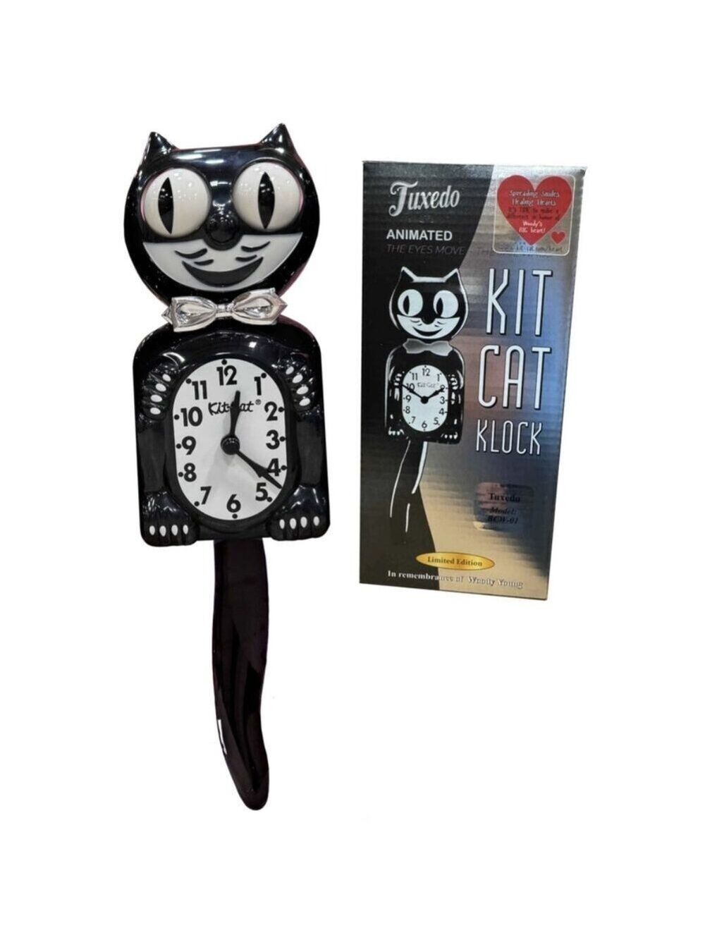 Commemorative Edition Tuxedo Kit-Cat Klock Clock - Picture 3 of 4
